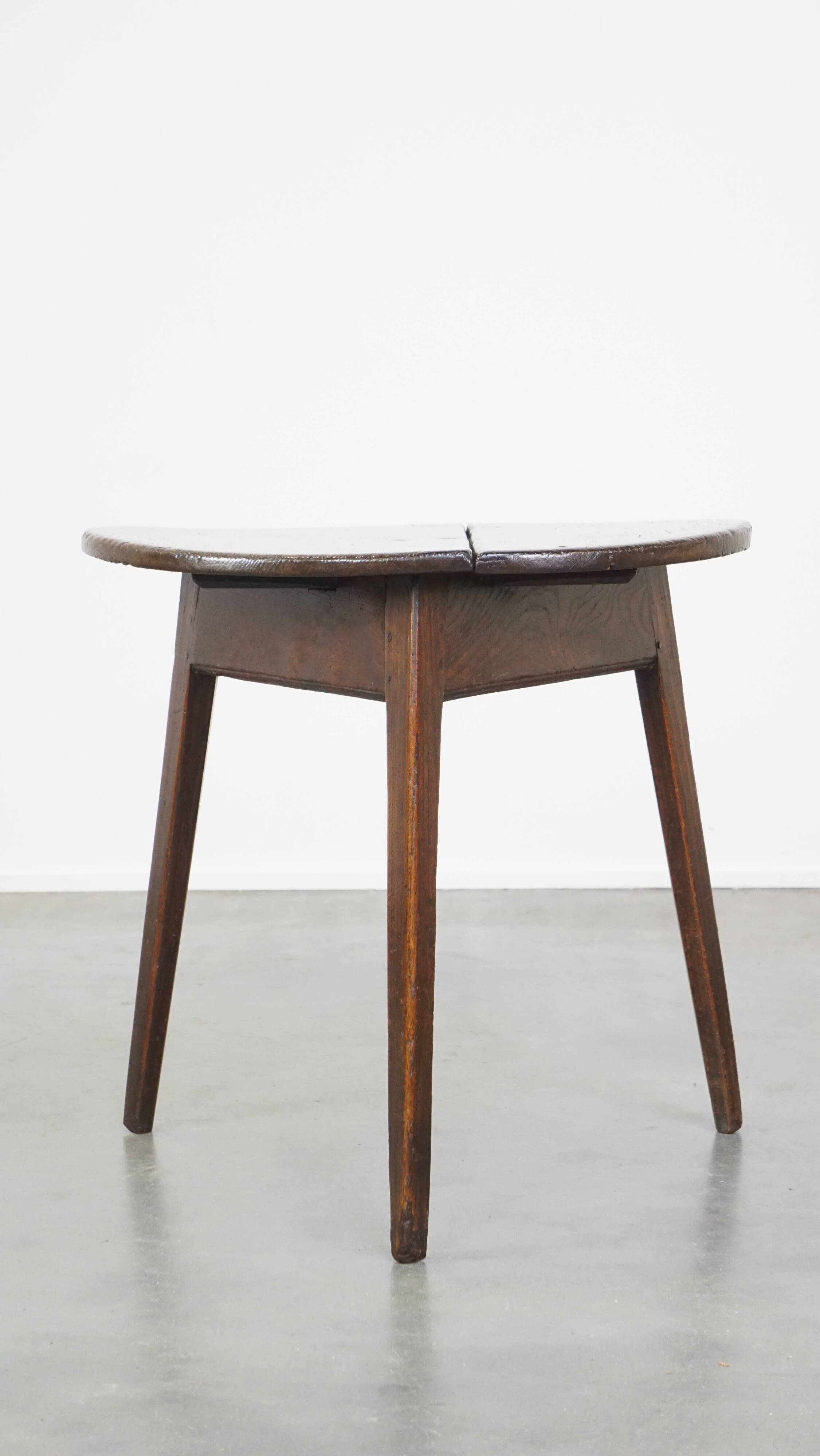 Antique English cricket table from the 18th century