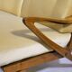 Three Seat Sofa in Wood attributed to Guglielmo Ulrich, Italy, 1950s
