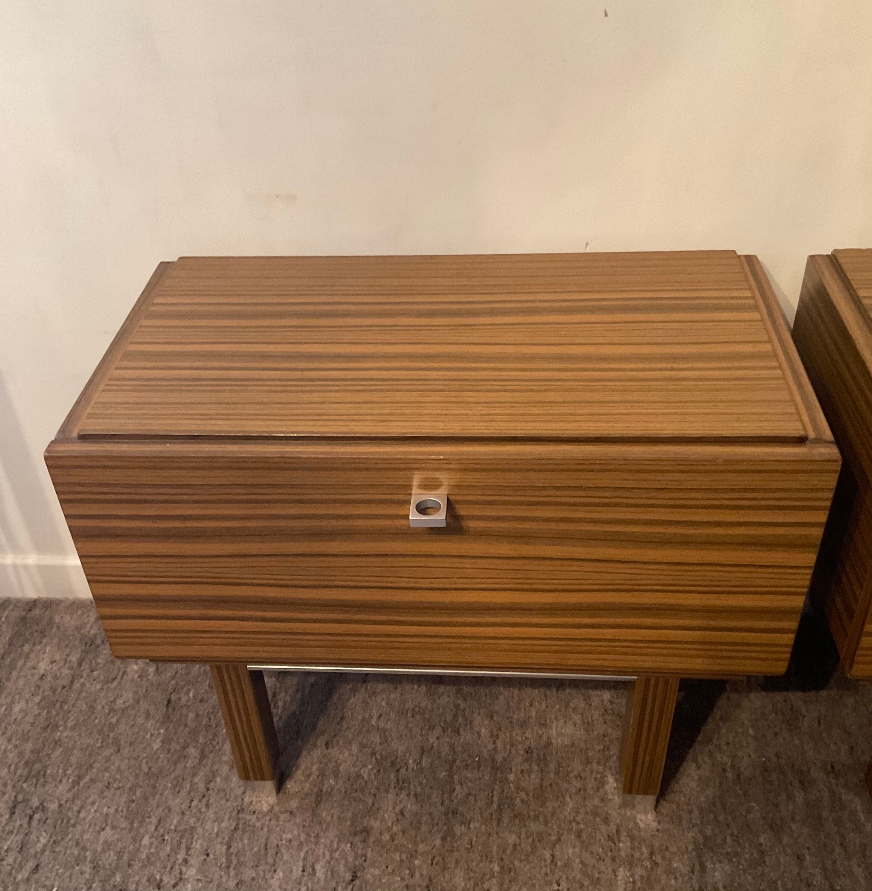 Pair of vintage bedside tables from the 60s-70s