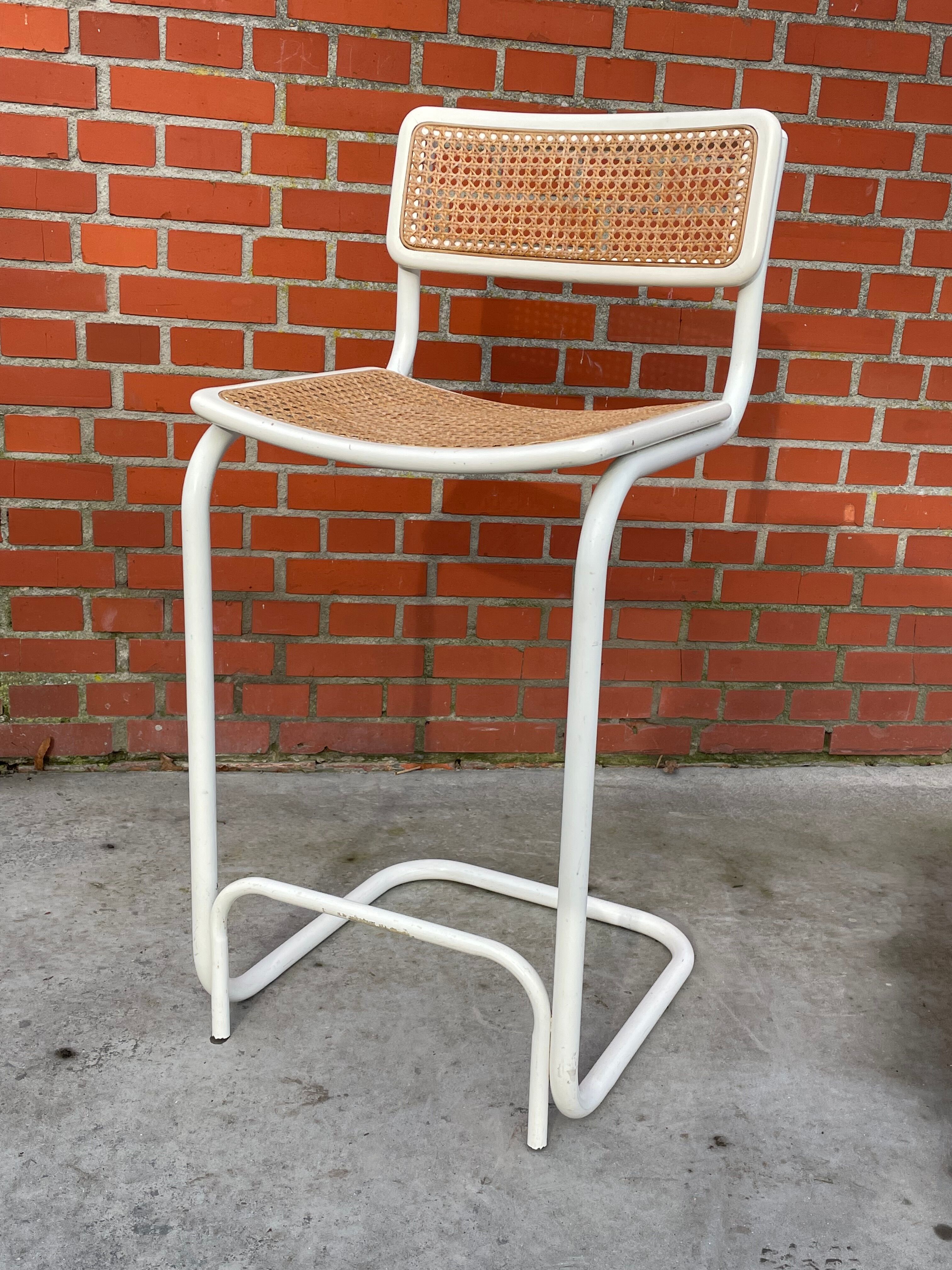 Vintage cesca design bar stool 80's design