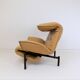 Cassina Veranda leather armchair by Vico Magistretti