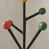 Vintage coat rack 50s balls