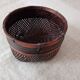 Panier japonais en bambou tressé