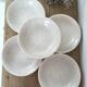 Beige speckled hollow plates