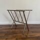 Magazine Rack in the Style of Maison Jansen / Baguès 70s