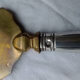 Silver-lined and gold-plated pie server