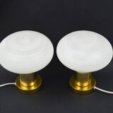 A pair of bedside lamps, 1970s