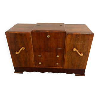 Art Deco bar cabinet