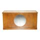 Soane Britain buffet for Bentley in Amboyna burl wood and polished metal.