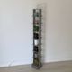 Metal tower and concrete block storage
