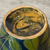 Fauquet terracotta vase