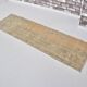 Vintage Bige Kitchen Runner Rug sku 1842