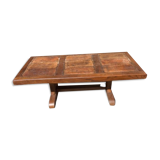 Solid oak coffee table