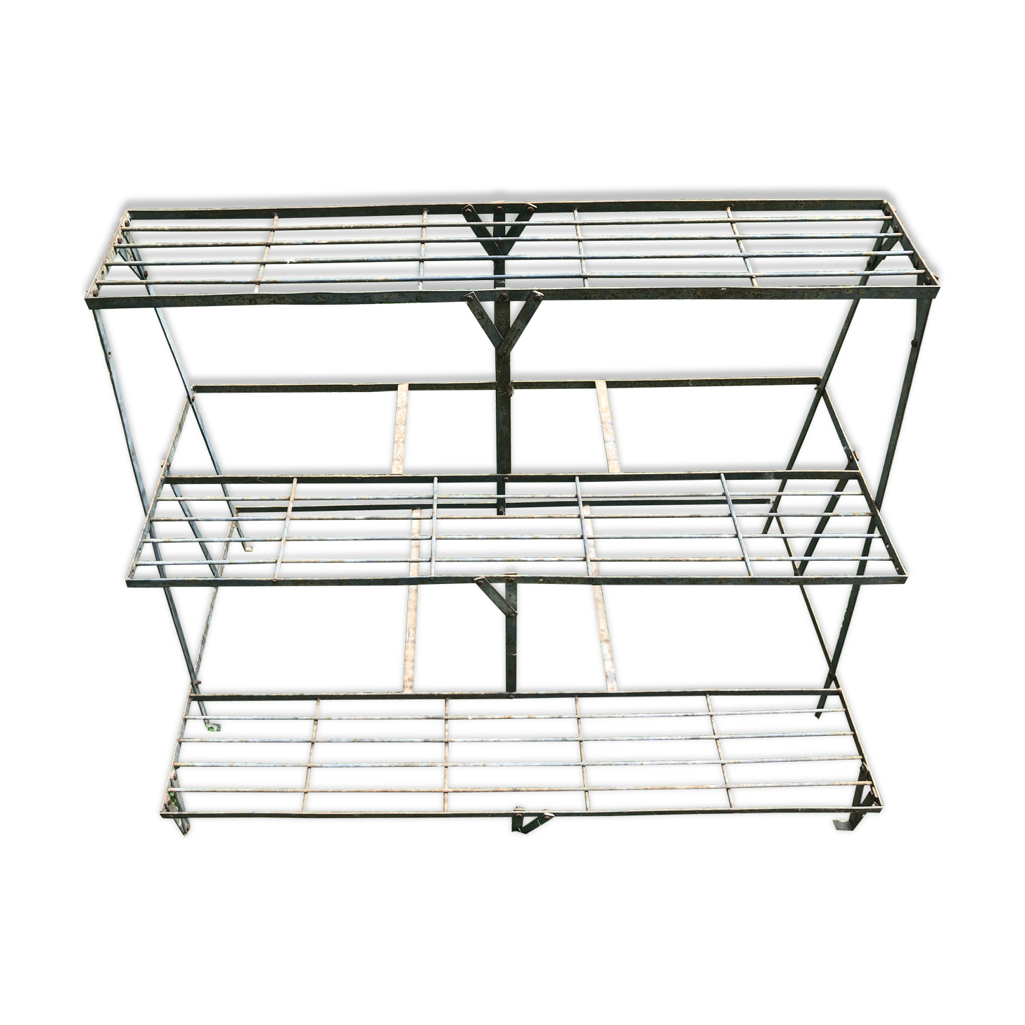 Wrought iron plant holder