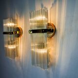 Pair of wall lights from Sciolari for Lightolier, Italy, 1970