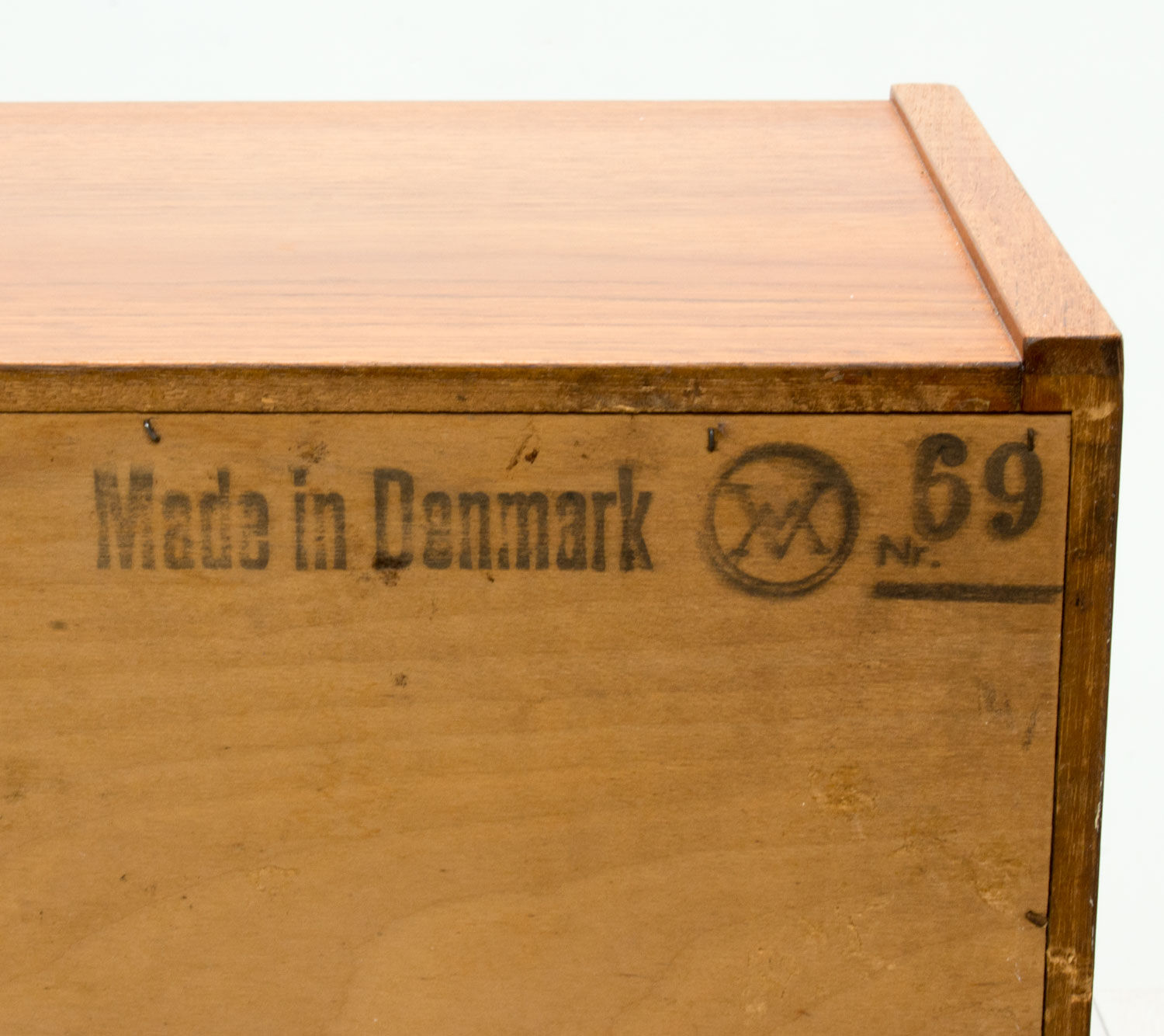 Danish teak writing desk model 69, by Arne Wahl Iversen 1960