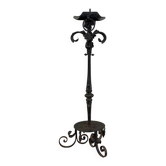 Wrought iron stool, France around 1880