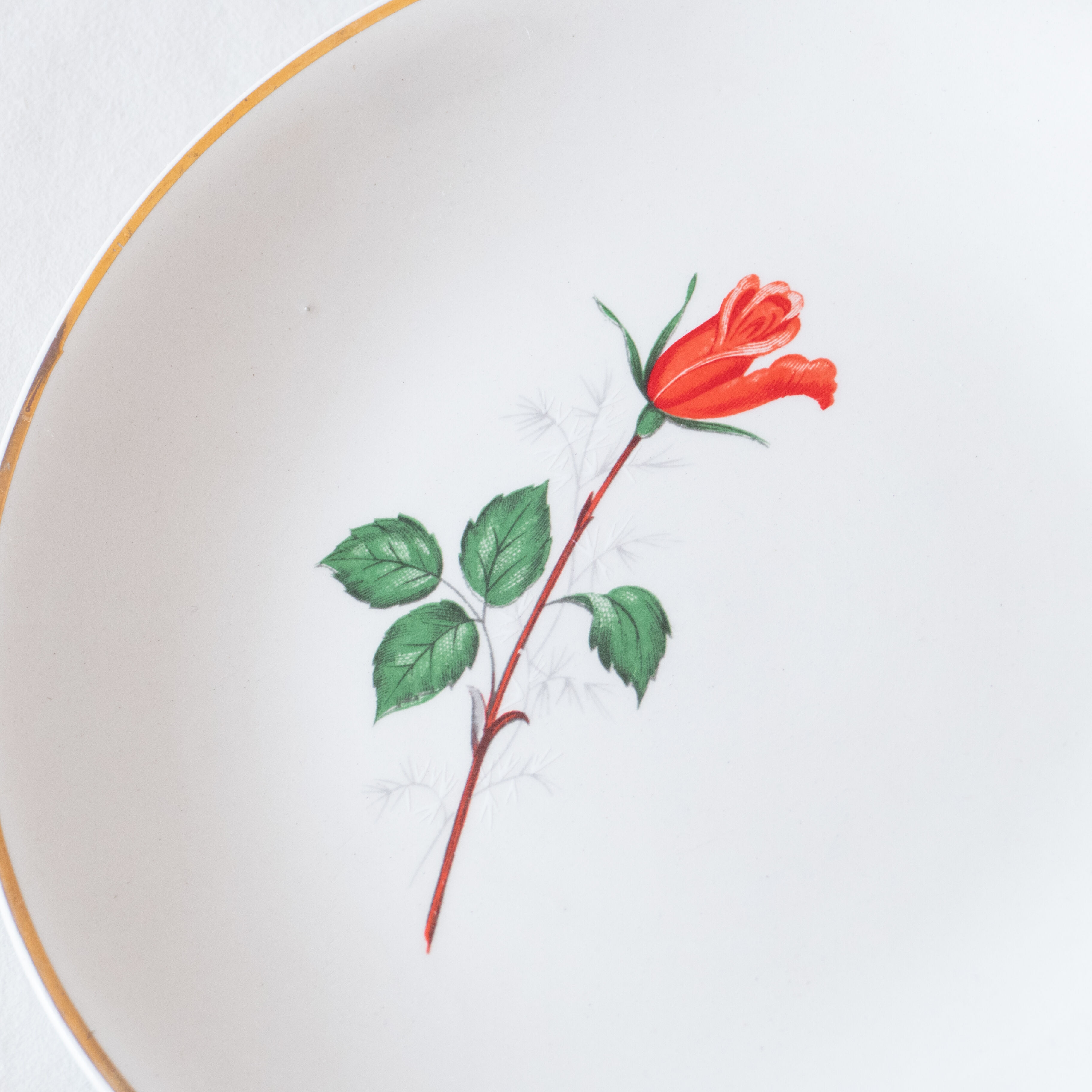 6 old dessert plates KG Lunéville "Antibes"