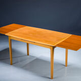 Extendable teak dinner table, 1960