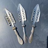 Lot 3 - Chiseled absinthe spoons