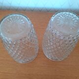Pair of old vases with pegs