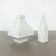 Ensemble de 2 vases-sculptures modernistes des années 1960 Peter Müller pour Sgrafo Modern, Allemagne
