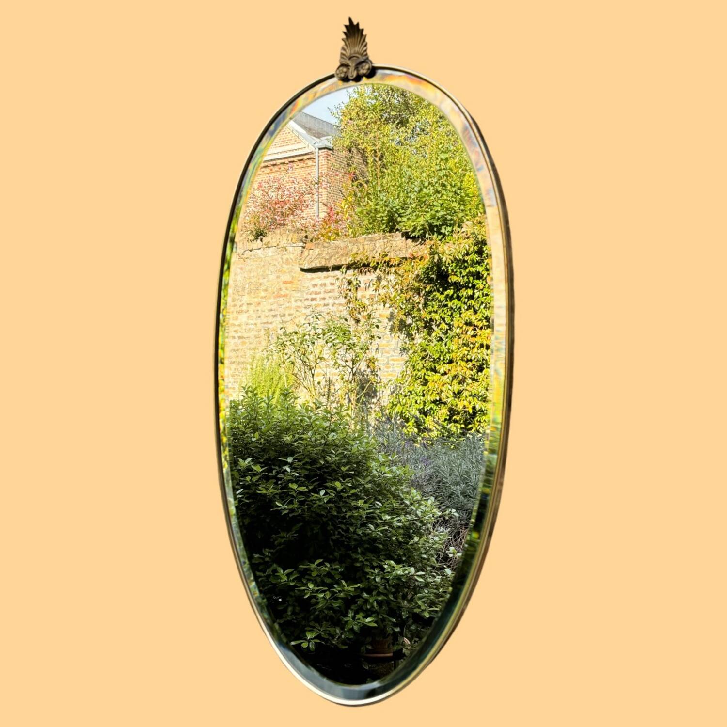 Vintage Rockabilly Mirror 1950