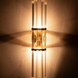Large Cut Glass Venini Wall lamp 1970s Italy