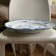 Plat XIXe décor brindilles