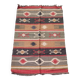 Kilim rug in jute and cotton. 125cm x 195cm
