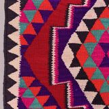 Old turkish kilim runner 367x86 cm