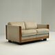 Canapé 920 par Afra & Tobia Scarpa pour Cassina, années 1960, Italie.