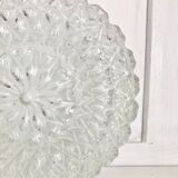 Round molded glass ceiling light ⌀ 24 cm