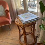Rattan tabouret