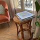 Tabouret rotin
