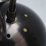 Mid Century Lamp Halo Leuchte Ball Eye - Space Age Black  - Germany Made