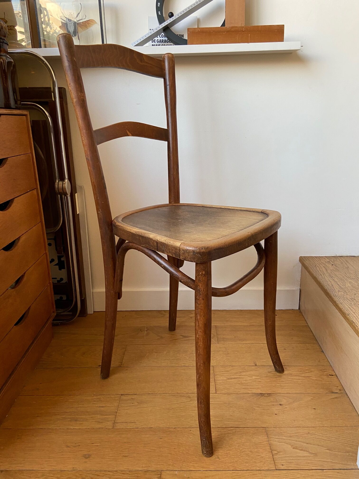 Wooden bistro chair