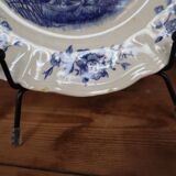 2 Sarreguemines Romantic model dessert plates