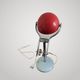 Vintage lamp 1950 Gino SARFATTI arte luce .. Vintage table lamp in mauve