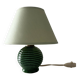 Emerald green ceramic ball lamp