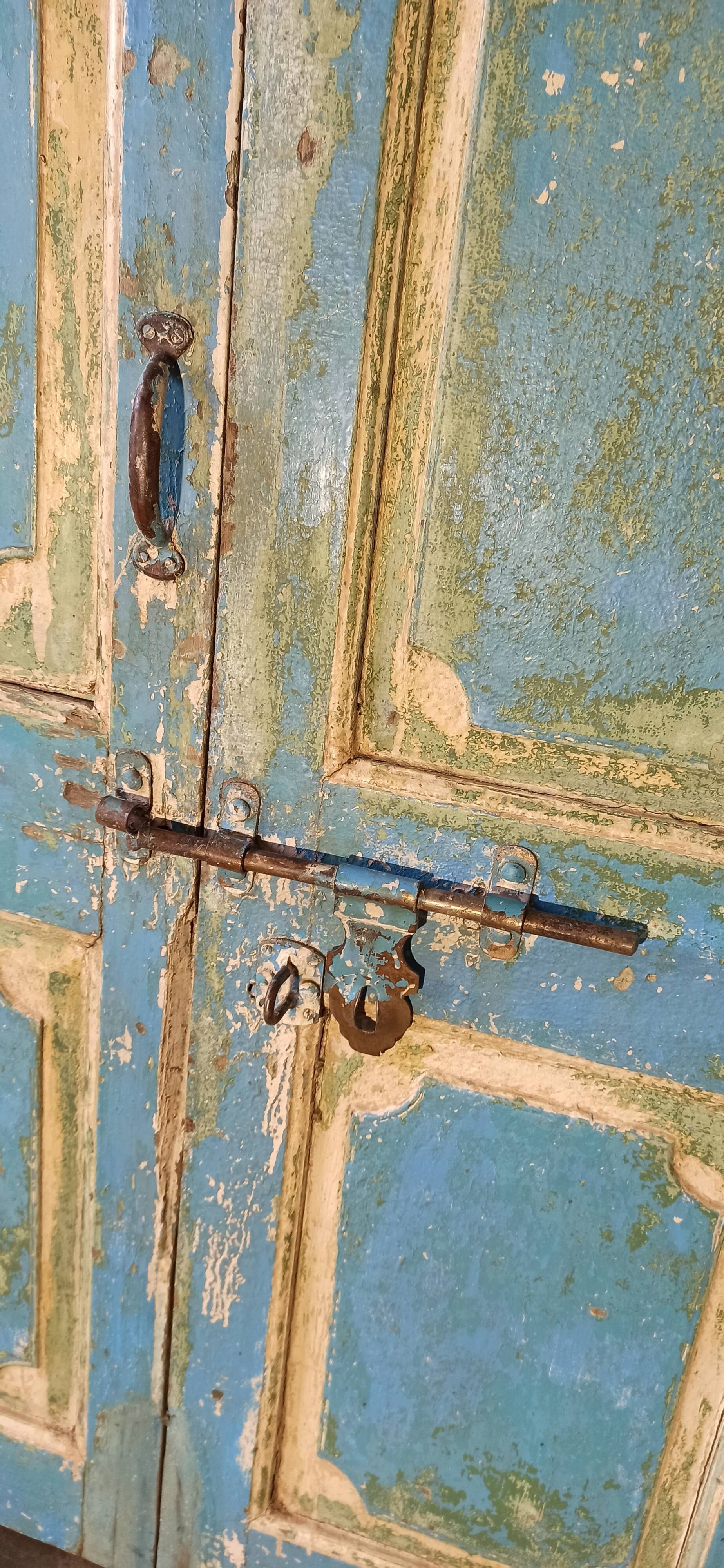 Old wooden door