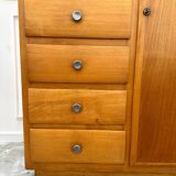 Vintage asymmetrical wardrobe