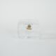 Crystal box, lead glass, Italian design, 1970s, manufacturer: Primavera di
