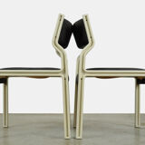 Set of 4 experimental dining chairs by Pierre Mennen for Pastoe, 1972 Netherlands