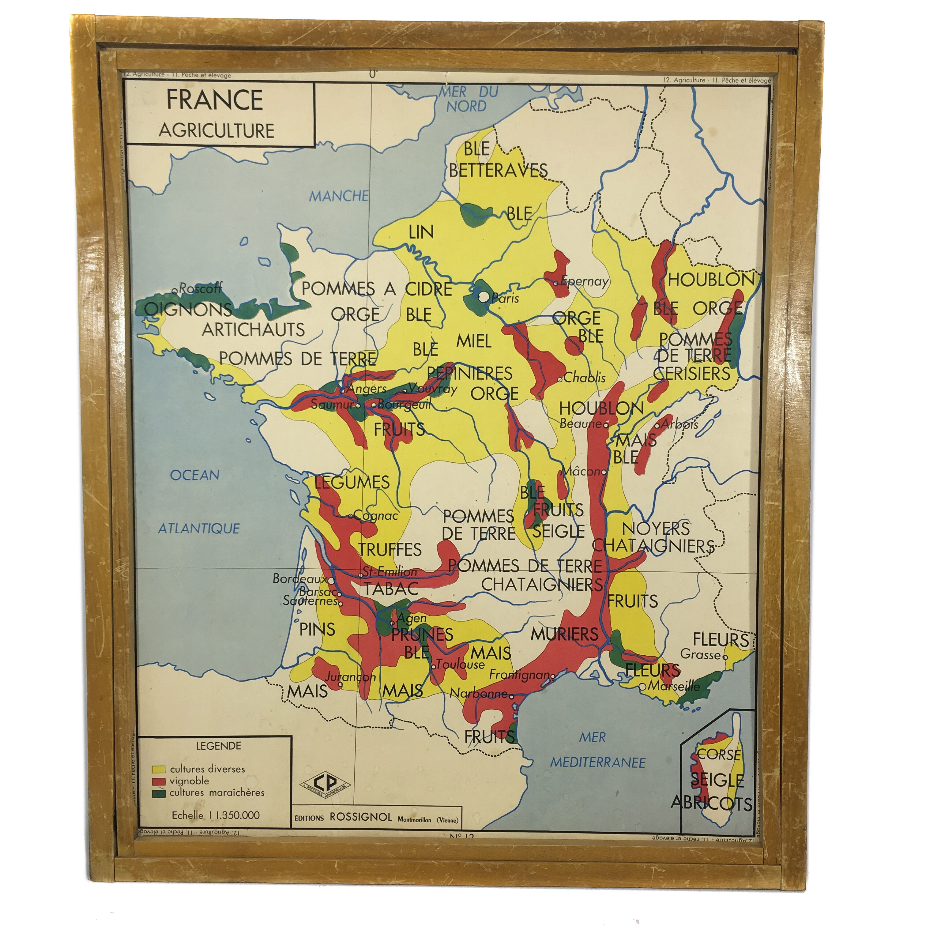 School poster double sided France