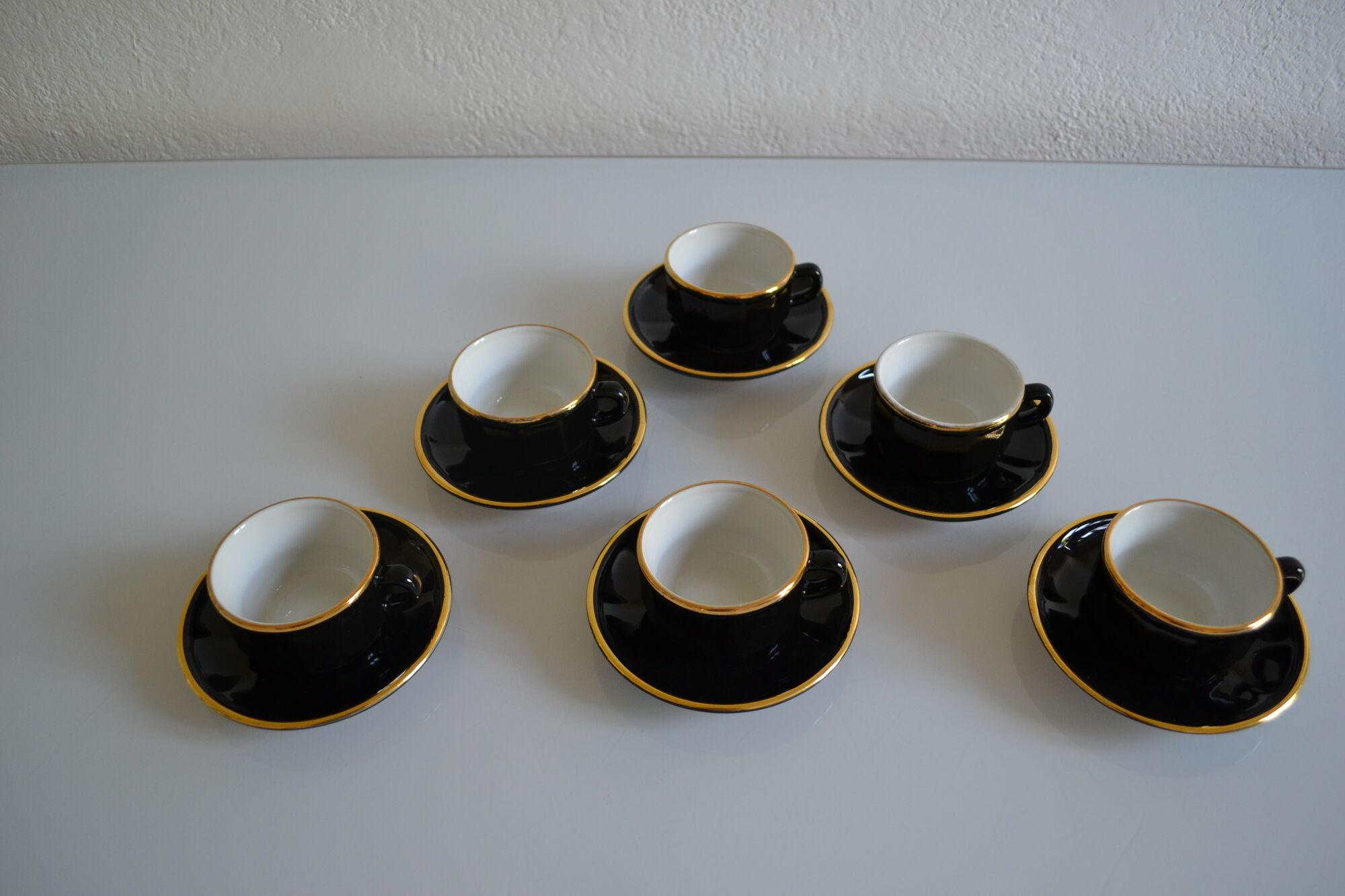 Set of 6 cups Apilco