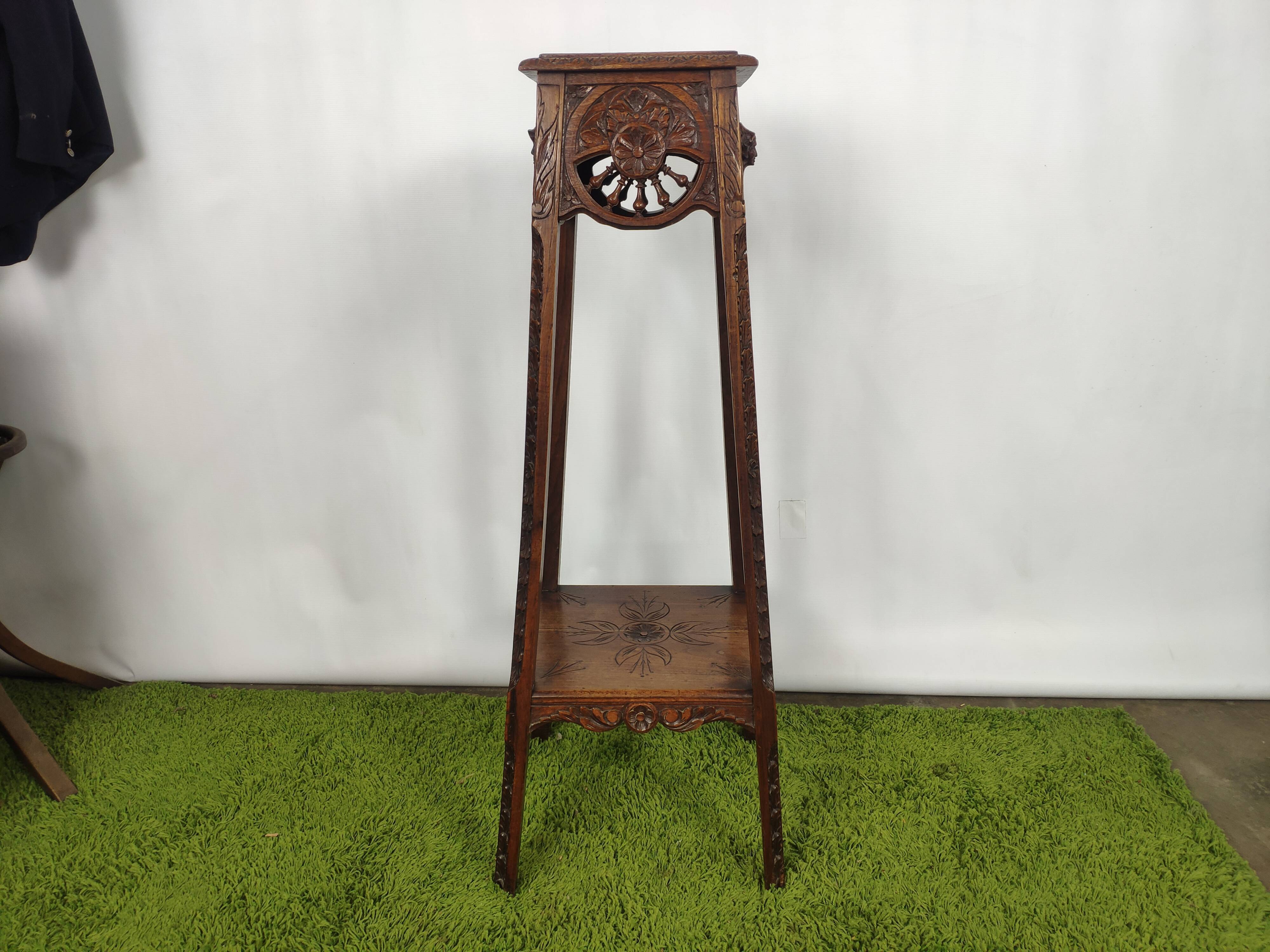 Saddle old décor Breton oak