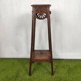 Saddle old décor Breton oak