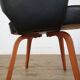 Set of two Eero Saarinen leather armchairs for Knoll