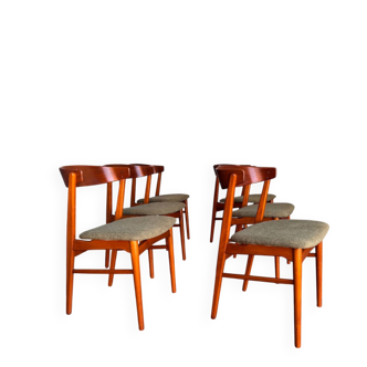 Set of 6 Farstrup 206 chairs